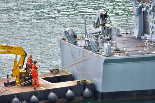 20 June 2023 - 08:25:23

-----------------------
BRNC training ship Hindostan departs Dartmouth.